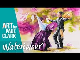 How to Paint Peruvian Dancers in Watercolour