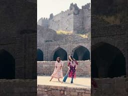 Dancing in this View 🤎 | Golconda Fort | Ishaani Krishna.