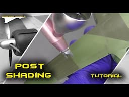 Post-Shading Aircraft Panel Lines : Airbrushing : Tutorial