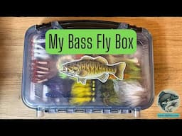 My Fly Box Of Choice For Smallmouth Bass Fly Fishing