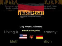 Living in the USA vs Germany #Immigration