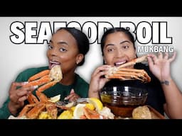 SEAFOOD BOIL MUKBANG!!!🤤| SEAFOOD | MUKBANG