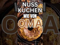 Nusskuchen wie von OMA! in 10 Minuten angerührt! #schnellerezepte #backen #omasrezepte