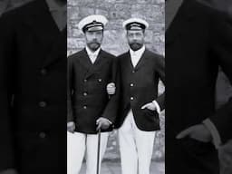 Tsar Nicholas II and his cousin, King George V, in 1904