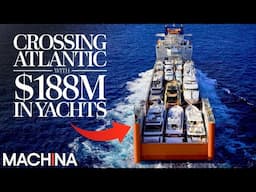 How $188M Worth of Mega Yachts Cross the Atlantic | Mega Transports | Full Documentary