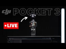 DJI Osmo Pocket 3 Webcam and Live Streaming Setup Made EASY