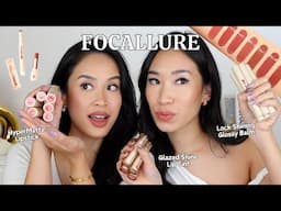 FOCALLURE LIPPIES REVIEW & SWATCHES | Glossy Balm, Lipstick, Lip Tint