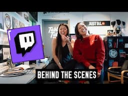 Behind the Scenes! Twitch Livestream at a DJ School | #LivingLaVidaLolaK