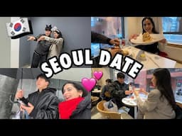 🇰🇷FIRST SNOW DATE ❄️ | Seoul Vlog