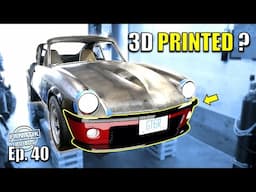 Let’s 3D Print a Bumper! Pro Touring V8 Powered Triumph Build – Project GT6R – Ep40