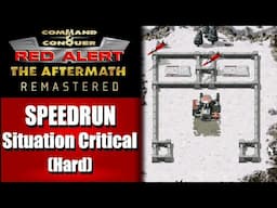 SPEEDRUN: Situation Critical (Hard) - Command and Conquer Red Alert Aftermath Remastered