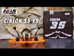 AxisFlying Cineon C35 V3 cinewhoop is powerful & efficient 🚀🎥