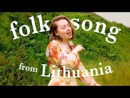 Saulė Nusileido (Lithuanian Folk Song)