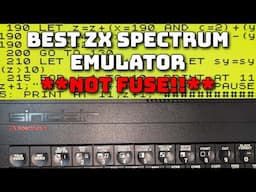 Best ZX Spectrum emulator. Go full screen with Spectaculator