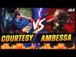 Courtesy - Yasuo vs Ambessa MID Patch 25.S1.2 - Yasuo Gameplay