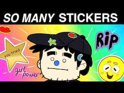 The Ultimate Sticker Art Challenge! (Epic Compilation)