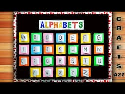 Alphabet Chart | Alphabet Project | English Chart | Alphabet Chart Design | English Alphabet Chart