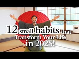 12 small Japanese Habits that can transform Your Life in 2025!