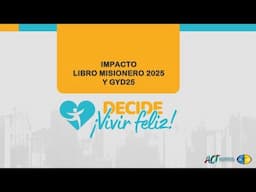 Libro Misionero / Global Youth Day 2025