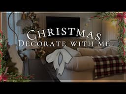 TRADITIONAL CHRISTMAS DECOR | Christmas Decorate with me |Christmas 2024