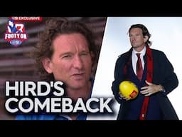 James Hird opens up on his surprise return to the footy world - Footy on Nine