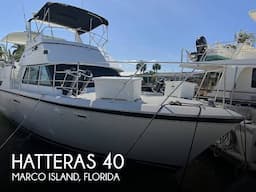 Used 1989 Hatteras 40 Double Cabin for sale in Marco Island, Florida