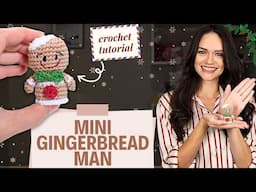 Crochet a Gingerbread Man in Minutes with This Easy and fast pattern tutorial!