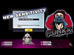 VR1 PUNKK PUBG SENSITIVITY REVEALED AND CONTROL CODE 💥