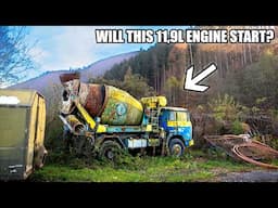 Abandoned Liaz 706 Concrete Mixer – First Start After 10 Years! + Test Drive