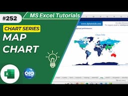 How to Create a Map Chart in Excel