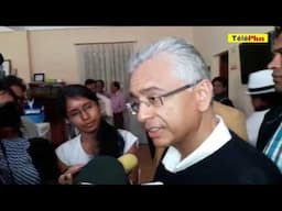 La declaration de Pravind Jugnauth