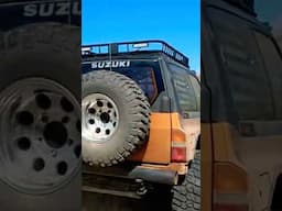 Desert Off-road Fun with Suzuki Sidekick #geotracker