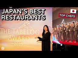 Japan’s Best Restaurants Revealed: Tabelog Award 2025 Behind the Scenes 🍣✨