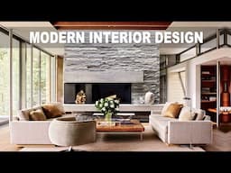 Modern Interior Design - A Symphony of Simplicity, Functionality, and Timeless Elegance