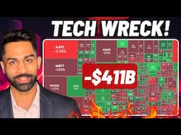 ⚠️ Warning: [KNOW ASAP] Tech Stocks DESTROYED!! Sell Off to get WORSE? #marketcrash #nvda