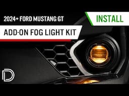 Step-by-Step: Installing Fog Lights on the S650 Mustang GT (2024+) | Diode Dynamics