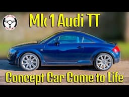 Concept car comes to life - Mk1 Audi TT 225 Quattro driven