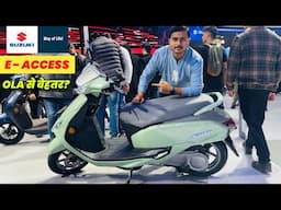 2025 Suzuki E Access Electric Scooter Review 💥 - Suzuki First E Scooter  | Range? | Price