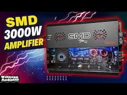 Amazing Looks and Powerful Sound - SMD 3kW Subwoofer Amp Dyno Test