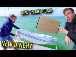 ATMOS 2 Stage Air Pump Speed Test + NEW Catamaran Dinghy | Ep.158