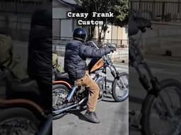 Crazy Frank custom #shovelhead #harleydavidson