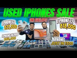 Biggest iPhone Sale Ever 🔥| Cheapest iPhone Market  | Second Hand Mobile | iPhone15 iPhone 16