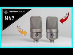 Neumann M49V vs M49B – Two legends collide