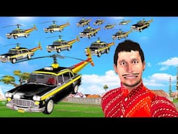 Flying Taxi Wala Desi Jugad Car Taxi Flying in Sky Hindi Kahaniya Hindi Moral Stories Hindi Stories