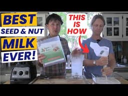 How to Make the BEST Seed & Nut Milk - EASY & Most Nutritious Recipe