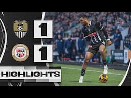 HIGHLIGHTS | NOTTS COUNTY 1-1 BROMLEY