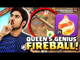 RIGO invents GENIUS New Queen Charge FIREBALL army in GRAND FINALS! Clash of Clans