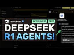 Deepseek R1 AGENTS: This FULLY FREE AI Agent CAN DO ANYTHING!