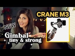 Crane M3 Gimbal - A PERFECT size for Canon M50 and Sony ZV-e10?