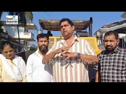 Goan Reporter News: Inauguration of Hotmixing Road at Housing Board by MLA Aleixo Reginaldo Lourenco